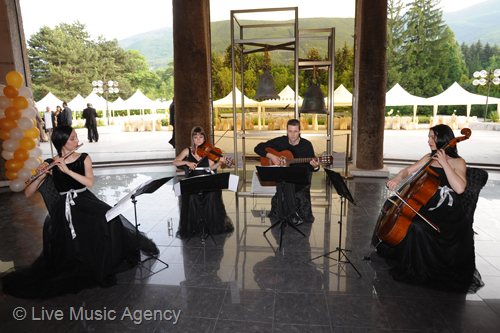 Guitar Ensemble Official cocktail and dinner Company Heli Air | photo: livemusicagency.com