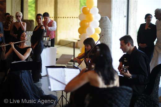 Guitar Ensemble Official cocktail and dinner Company Heli Air | photo: livemusicagency.com
