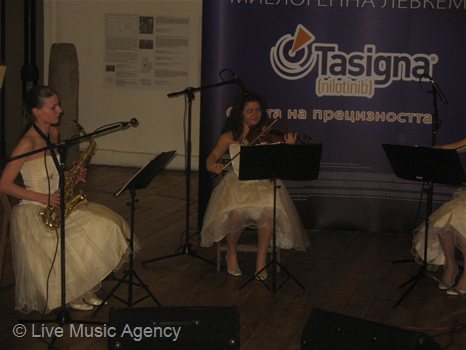 String quartet Official cocktail Novartis | photo: livemusicagency.com
