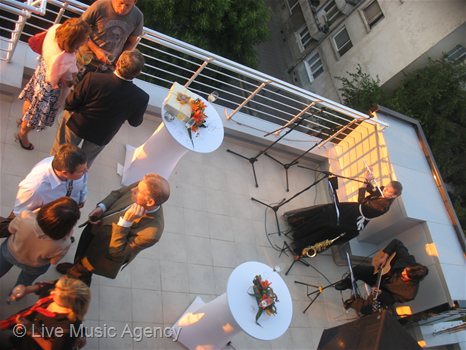 Saxophone and guitar duo Official Cocktail | photo: livemusicagency.com