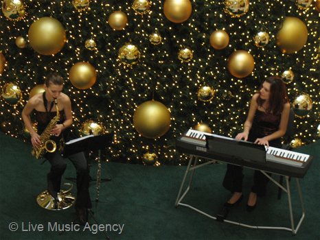 Saxophone and piano duo | photo: livemusicagency.com
