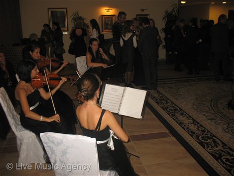 String Quartet Official cocktail Second Scientific Symposium Bulgarian Institute of Metabolic Syndrome | photo: livemusicagency.com