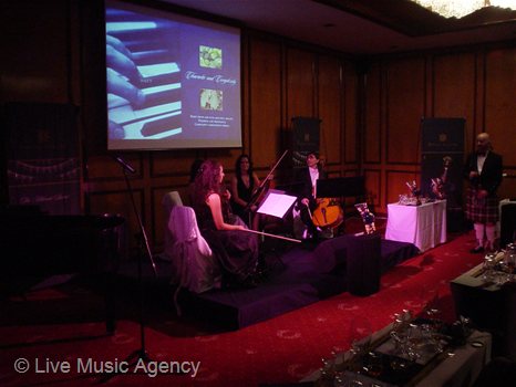 Представянето на уиски ROYAL SALUTE, Международно изложение LUX ONLY - пиано квинтет | фото: livemusicagency.com